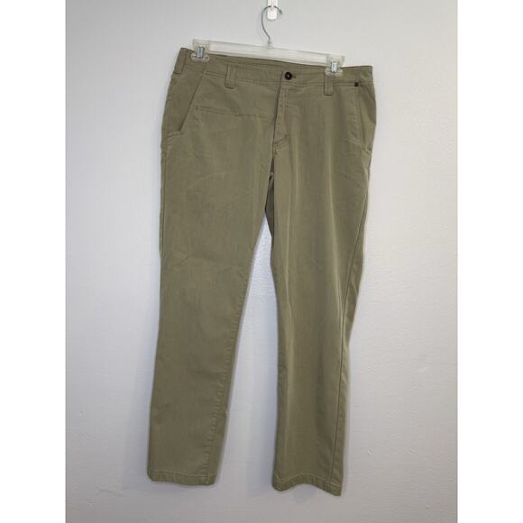511 TACTICAL Edge Chino Pants Mens 34x32 Khaki Slim Fit Workwear 5.11 - Picture 1 of 8